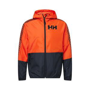 HELLY HANSEN Outdoorová bunda  noční modrá / oranžová