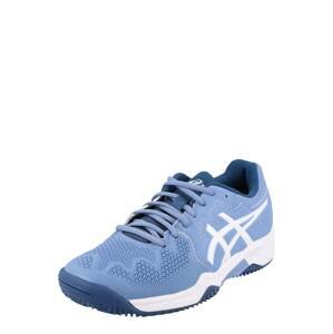 ASICS Sportovní boty  kouřově modrá / bílá