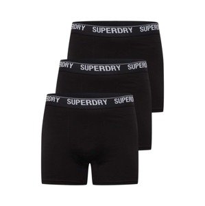 Superdry Boxerky  světle šedá / černá