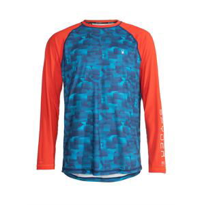 Spyder Funkční tričko  námořnická modř / oranžová / bílá