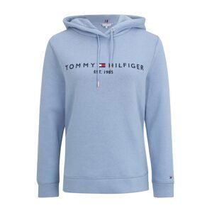 TOMMY HILFIGER Mikina  noční modrá / světlemodrá / červená / bílá