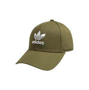 ADIDAS ORIGINALS Kšiltovka  olivová / bílá