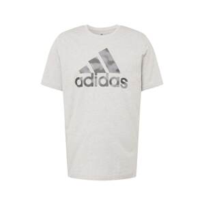 ADIDAS SPORTSWEAR Funkční tričko  šedá / černá