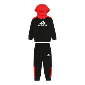 ADIDAS PERFORMANCE Tepláková souprava  černá / bílá / červená