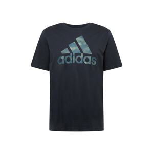 ADIDAS SPORTSWEAR Funkční tričko  khaki / tmavě zelená / černá