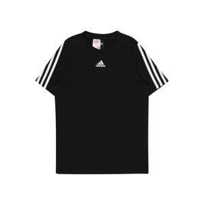 ADIDAS SPORTSWEAR Funkční tričko  černá / bílá