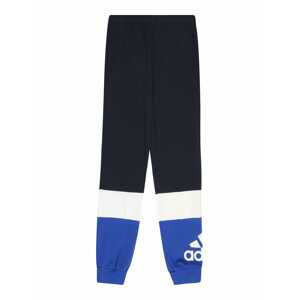 ADIDAS PERFORMANCE Sportovní kalhoty  modrá / noční modrá / bílá