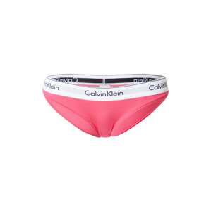 Calvin Klein Underwear Kalhotky  pink / černá / bílá