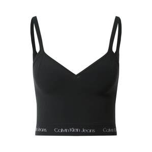 Calvin Klein Jeans Kardigany  černá / bílá