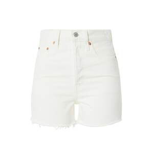 LEVI'S Džíny 'RIBCAGE SHORT NEUTRALS'  bílá