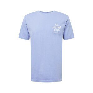 QUIKSILVER Funkční tričko 'LENORA SURF CLUB'  fialkově modrá / bílá