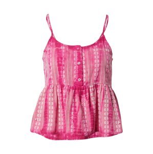 Pepe Jeans Top 'PAM'  orchidej / pastelová fialová / pink / bílá