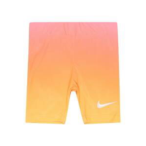 Nike Sportswear Legíny 'FREEZE'  jasně oranžová / fuchsiová / bílá