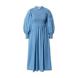 Warehouse Šaty  modrá džínovina