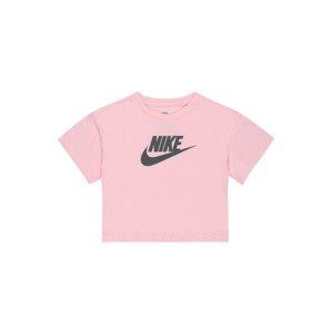 Nike Sportswear Tričko  antracitová / růžová