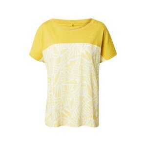 GERRY WEBER Tričko  žlutá / bílá