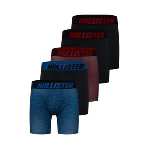 HOLLISTER Boxerky  modrá / červená / černá