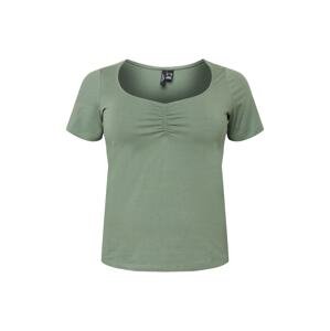 Vero Moda Curve Tričko 'CELIA'  zelená