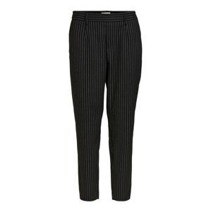 OBJECT Chino kalhoty 'Lisa'  černá / bílá