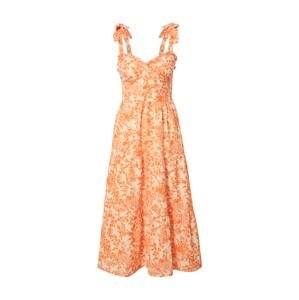 Dorothy Perkins Letní šaty  béžová / oranžová / broskvová