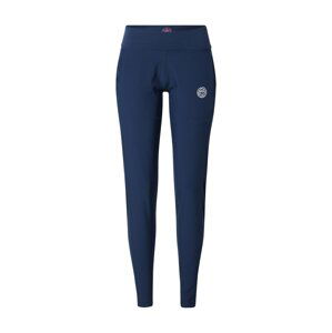 BIDI BADU Sportovní kalhoty 'Willow'  tmavě modrá / bílá