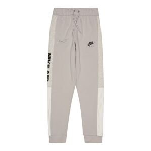 Nike Sportswear Kalhoty  světle šedá / šedý melír / černá / bílá