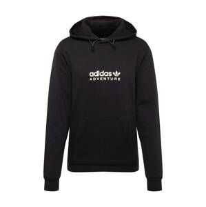 ADIDAS ORIGINALS Mikina  černá / přírodní bílá