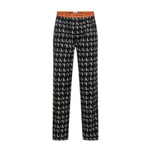 Calvin Klein Underwear Pyžamové kalhoty  oranžová / černá / bílá