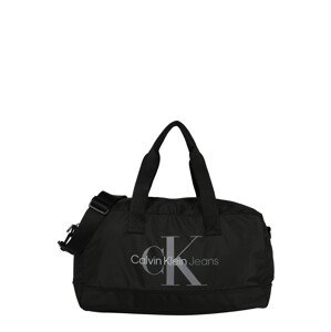 Calvin Klein Jeans Taška Weekender  šedá / černá