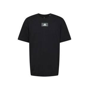 ADIDAS SPORTSWEAR Funkční tričko  tmavě šedá / černá / bílá