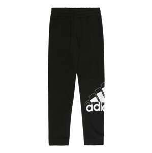 ADIDAS SPORTSWEAR Sportovní kalhoty 'BrandLove'  černá / bílá