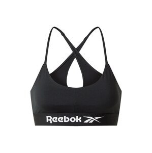 Reebok Sport Sportovní podprsenka  černá / bílá