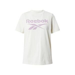 Reebok Sport Funkční tričko  fialová / bílá