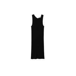 MANGO Úpletové šaty 'PASI'  černá
