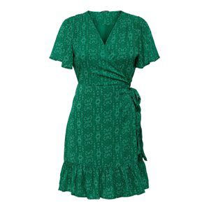 ONLY Letní šaty 'Star'  zelená / černá / bílá