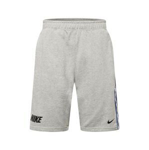 Nike Sportswear Kalhoty  modrá / šedá / černá / bílá