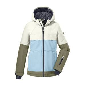 KILLTEC Outdoorová bunda  námořnická modř / světlemodrá / khaki / přírodní bílá