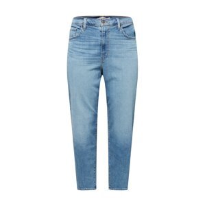 Levi's® Plus Džíny 'PL HIGH WAISTED MOM JEAN DARK INDIGO - WORN IN'  modrá džínovina