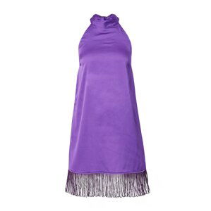 Dorothy Perkins Koktejlové šaty  svítivě fialová