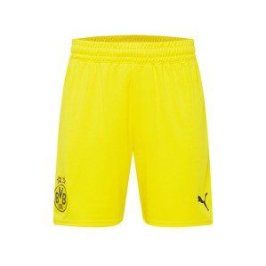 PUMA Sportovní kalhoty  žlutá / černá