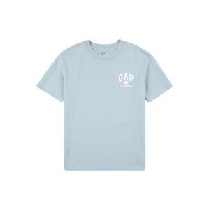 GAP Tričko  kouřově modrá / bílá