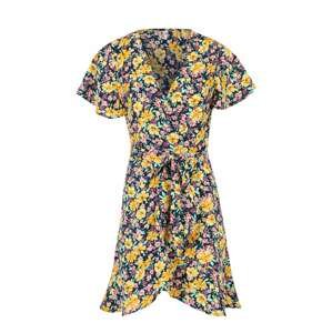 JDY Petite Letní šaty 'NOLIA'  žlutá / mátová / námořnická modř / světle růžová