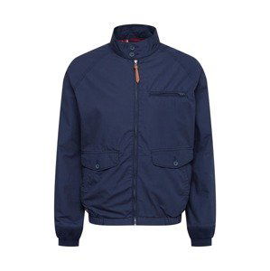 Superdry Přechodná bunda 'Collegiate Harrington'  marine modrá / koňaková