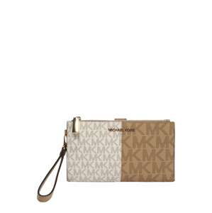 MICHAEL Michael Kors Peněženka 'WRISTLET'  béžová / hnědá / černá