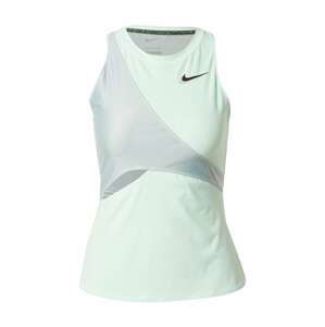 NIKE Sportovní top  mátová / černá