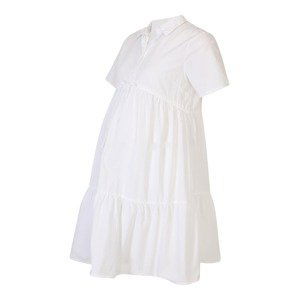 Pieces Maternity Košilové šaty 'VALDINE'  bílá