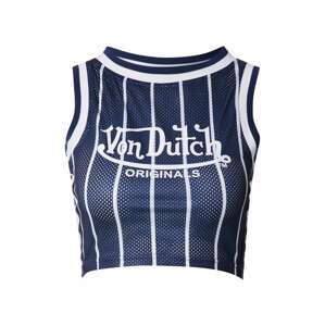 Von Dutch Originals Top 'SKYLER'  marine modrá / bílá