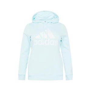 ADIDAS SPORTSWEAR Sportovní mikina  světlemodrá / bílá