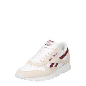 Reebok Classics Tenisky  režná / burgundská červeň / bílá