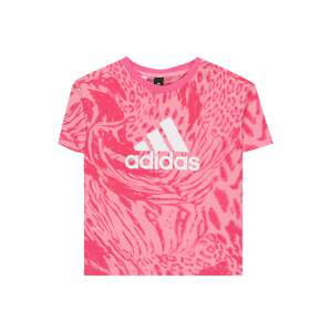 ADIDAS SPORTSWEAR Funkční tričko  pink / světle růžová / bílá